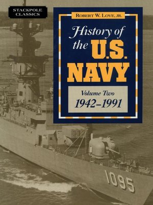 cover image of History of the U.S. Navy